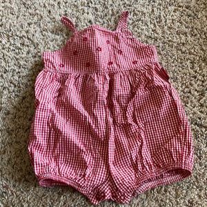 OshKosh Checker Romper